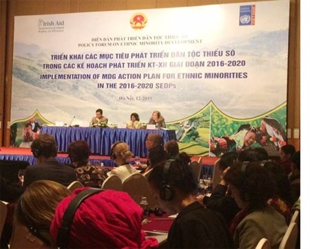Forum on implementation of MDG action plan for ethnic minorities opens - ảnh 1